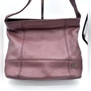 The Sak De Young brown Leather Shoulder Bag Purse